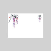 テーブルマット　尺３寸　Ｎｏ．２１７　藤　10冊（1000枚入） 72000217　カミイソ産商（直送品）