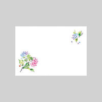 テーブルマット　尺３寸　Ｎｏ．２２０　あじさい　10冊（1000枚入） 72000220　カミイソ産商（直送品）