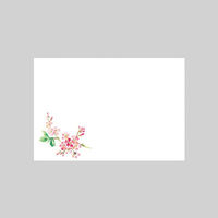 テーブルマット　尺３寸　Ｎｏ．２８２　吉野桜　10冊（1000枚入） 72000282　カミイソ産商（直送品）