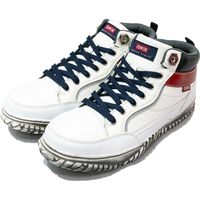 フェアストーン 安全靴 EDWIN 軽量 鉄芯入り esm102 ホワイト 25.5cm esm102wh255 1足（直送品）
