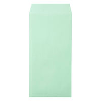 ムトウユニパック ナチュラルカラー封筒 長3グリーン 〒枠なし テープ付 1箱（1000枚入）590227100