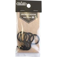 清水 アイアンPフック 全長37mm (4個入) SH-IPH13K 1セット(5パック)（直送品）
