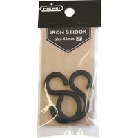 清水 アイアンSフック 全長44mm (2パック入) SH-ISH40K（直送品）