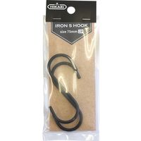 清水 アイアンSフック 全長75mm (2パック入) SH-ISH75K（直送品）