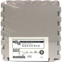 明和グラビア ジョイントマット 30×30×厚み10cm グレイシュベージュ VJEM-30 1セット(90枚入)（直送品）