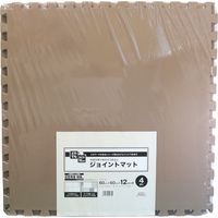 明和グラビア ジョイントマット 60×60×厚み5cm ライトブラウン VJEM-60 1セット(24枚入)（直送品）