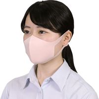 ひんやり冷感マスク 3枚入り 大人用 ナチュラルピンク 51204