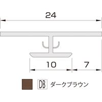 【建築資材・浴室用床シート】フクビ化学工業 樹脂化粧パネル アルパレージ用ジョイント