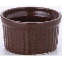 金正陶器 6cmスフレ 栗梅茶（10入り） 9-88-20 10個入り（直送品）