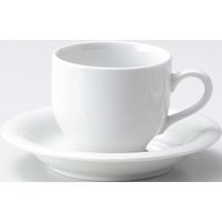 金正陶器 ホワイトハット コーヒー碗＆受皿(6客セット） 9-92-41 6客入り（直送品）