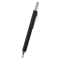 タッチペン 丸型ヘッド静電式 ノック式 スマートフォン・タブレット用タッチペン OWL-TPSE04-BK ブラック 1本 オウルテック