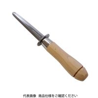 アークランズ ステンレス万能オイスターナイフ ツバ付鋲付 210mm KCー47 1丁（直送品）