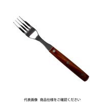 アークランズ 木柄茶合板 ステーキフォーク A933 1本（直送品）