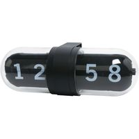 TRI SLOWER FLIP CLOCK アナログ レトロ 置き掛け兼用 回転式 時計