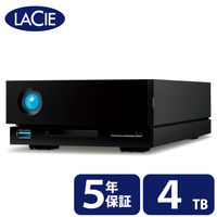 LaCie HDD 外付けハードディスク 1big Dock Thunderbolt 3 5年間保証 STHS