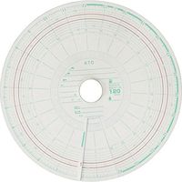 【自動車用品】小芝記録紙 タコグラフチャート紙 10組入り   M-3-120-2C 1個（直送品）