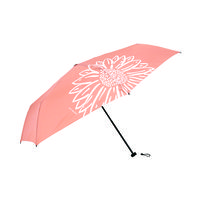 SMV JAPAN ベーシックライトマルチミニ 折りたたみ傘 デザイン サンフラワー SMV-41003 1本（直送品）