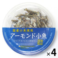 【アウトレット】ドースイ アーモンド小魚＜国産小魚使用＞1セット（60g×4個）