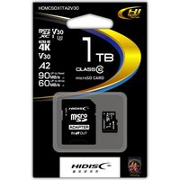 磁気研究所 超高速microSDXCカード 1TB HDMCSDX1TA2V30 1個