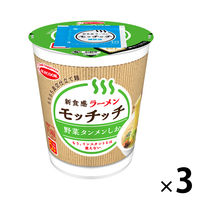 エースコック ラーメンモッチッチ 野菜タンメンしお 1セット（3個）