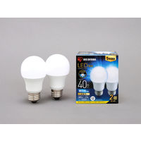 アイリスオーヤマ LED電球 E26 広配光2P 昼白色 40形(485lm) LDA4NーGー4T62P LDA4N-G-4T62P 1個（直送品）