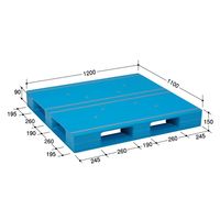 日本プラパレット パレット AZFDー1211FE AZFD1211FE 1枚（直送品）