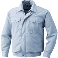 空調服 ポリエステル製フルハーネス仕様空調服[[R下]] ウエアのみ シルバー 4L KU9054F-C06-S6 1着 144-5089（直送品）