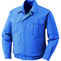 空調服 冷却上着 綿薄手ワーク空調服[[R下]] KU90550 ウエアのみ ライトブルー 5L KU90550-C24-S7 1着（直送品）