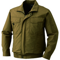 空調服 綿薄手タチエリウェアのみ キャメル 5L KU91400-C20-S7 1着 827-8416（直送品）