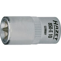 HAZET E型トルクスソケット 差込角6.35mm 呼びNo.E8 850-E8 1個 813-2919（直送品）