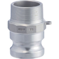 トヨックス カムロック アダプター オネジ アルミ 633ーFB 3/4インチ AL 633-FB-3/4-AL 1個 115-8697（直送品）