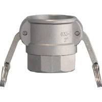 トヨックス カムロック カプラー メネジ アルミ 633ーDB 1ー1/4インチ AL 633-DB-1-1/4-AL 1個（直送品）