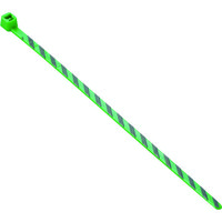 パンドウイットコーポレーション パンドウイット ストライプナイロン結束バンド 緑/黒 (50本入) PLT1M-L5-0 1袋(50本)（直送品）