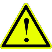 パンドウイットコーポレーション パンドウイット ISO警告ラベル 危険地域 (100枚入) PESW-C-9Y 1袋(100枚)（直送品）