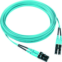 PANDUIT 光ファイバーパッチコード OM3 両端LCデュプレックス ライザー 5M FX2ERLNLNSNM005 1本（直送品）
