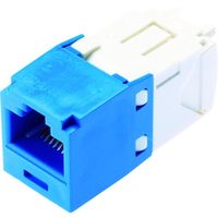 パンドウイットコーポレーション パンドウイット カテゴリ6モジュラージャック 青 CJ688TGBU 1個 114-1015（直送品）