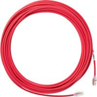 パンドウイットコーポレーション PANDUIT カテゴリ6A細径シールドパッチコード 20m 赤 STP28X20MRD 1本（直送品）
