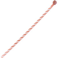 パンドウイットコーポレーション パンドウイット ストライプナイロン結束 茶/白 (50本入) PLT1M-L1-10 1袋(50本)（直送品）