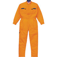 山田辰 AUTOーBI つなぎ服40000ー003オレンジー5L 40000-003-5L 1着 836-3787（直送品）