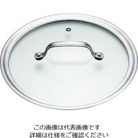 遠藤商事 TKG IHセレクト 2層クラッド鍋用 ガラス蓋 18cm ANB3902 1個 137-5210（直送品）