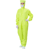 ブラストン BLASTON フード付カバーオールー黄ー4L BSC-11001-Y-4L 1着 810-6372（直送品）