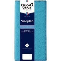 2021年度1月始まりダイアリー クオバディス ビソプラン　クラブ 見開き1ヶ月 ターコイズ 1冊（直送品）