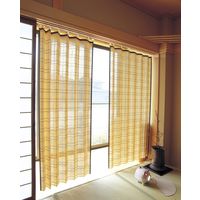 ファミリー・ライフ 天然竹すだれカーテン 1本大 40517（直送品）