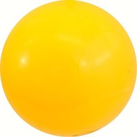 宝興産 18cmデコバルーン 濃黄 6515 0204040615 1セット(10枚入)