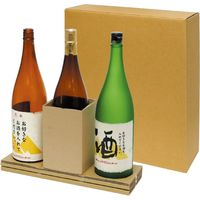 ヤマニパッケージ 一升瓶３本お値打ち宅配箱 K-1299 １ケース（20枚：10枚結束）（直送品）