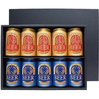 ヤマニパッケージ プレミアム缶ビール　１０本 K-1352 １ケース（50枚：各25枚結束）（直送品）