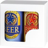 ヤマニパッケージ 缶ビール２本 K-1441 １ケース（200枚：50枚結束胴巻包装）（直送品）