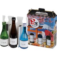 ヤマニパッケージ 日本の酒のみくらべ３００ｍｌ×３本 K-2020 1ケース（直送品）