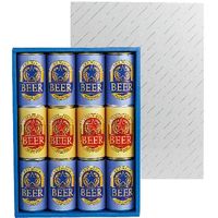 ヤマニパッケージ 缶ビール１２本 K-51 １ケース（50枚：各25枚結束）（直送品）