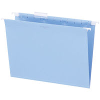 リヒトラブ　リクエスト　ハンギングフォルダー　ブルー　G1641-14　1袋（5枚入）（わけあり品）